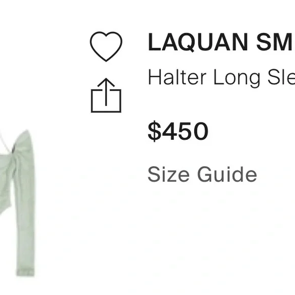 LaQuan smith mohair bodysuit NWT - Picture 10 of 11